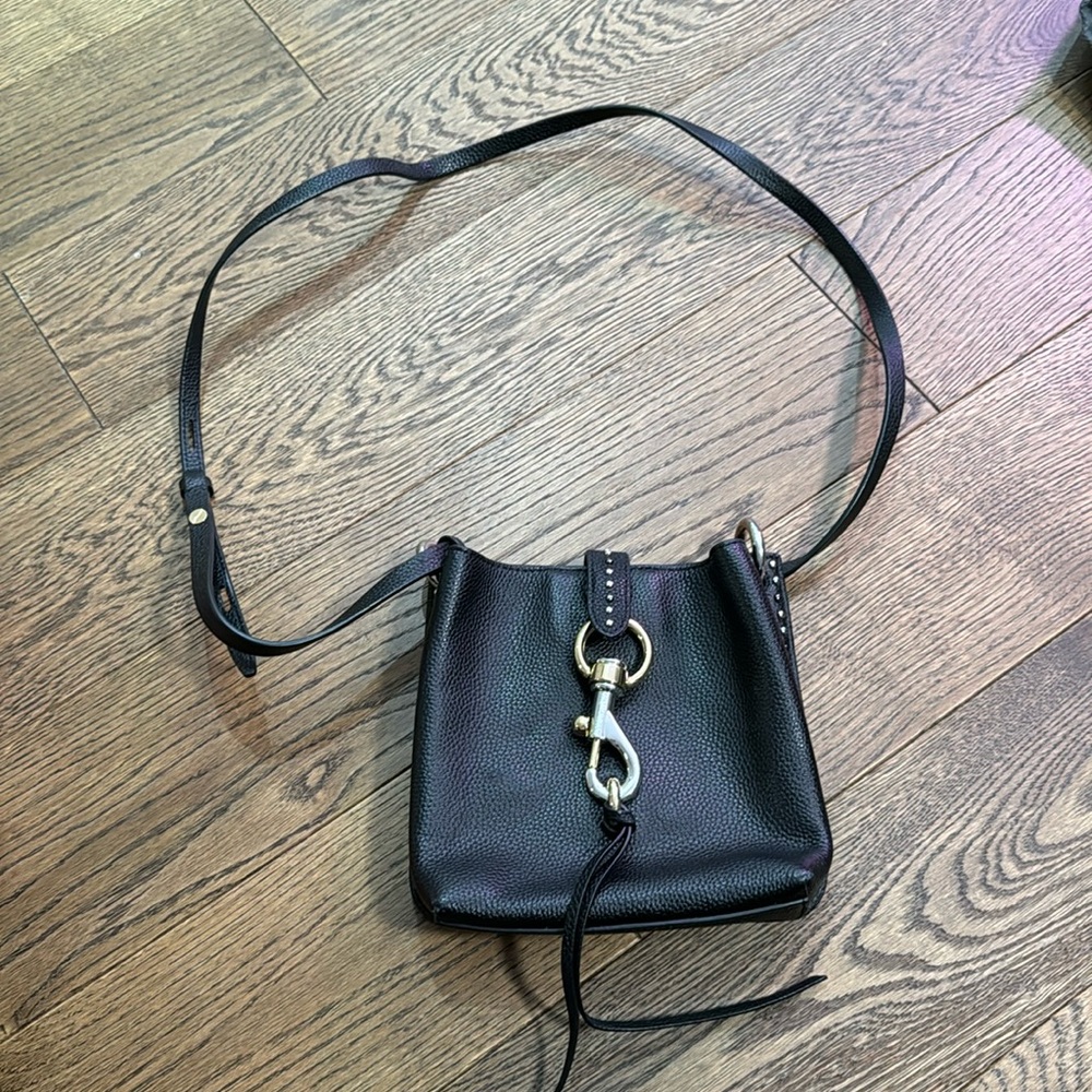 NWOT Rebecca minkoff leather bag Black